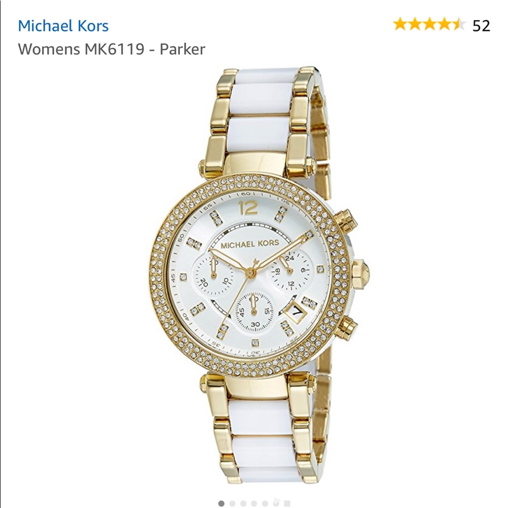 Michael Kors Gold-Tone Parker Watch